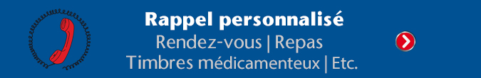 Rappel personnalisé